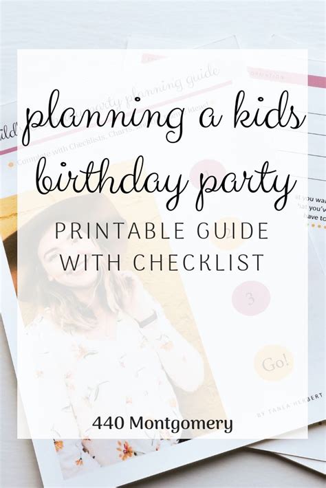 Party Planning Guide Party Planning Business Event Planning Birthday