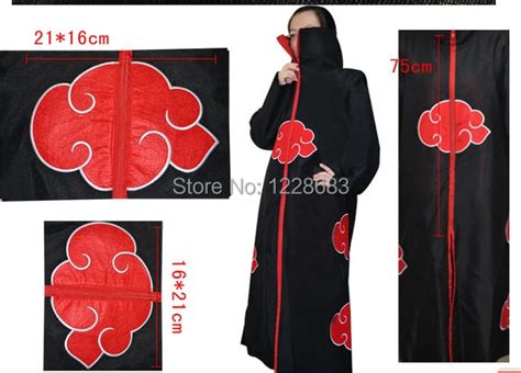 Naruto Akatsuki Cosplay Costume Uchiha Sasuke Itachi Orochimaru Madara