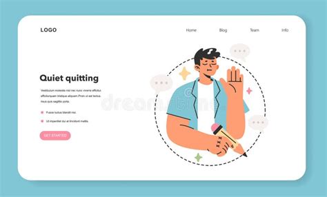 Work Life Balance Web Banner Or Landing Page Male Character Stock