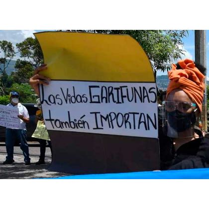 En Honduras Comunidades Gar Funas Exigen Respuesta Del Estado Ante La