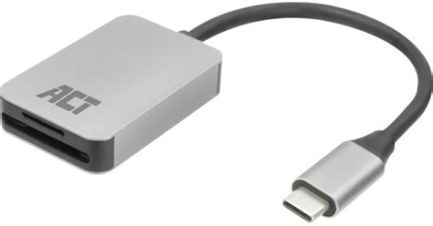 Act Usb C Kaartlezer Voor Sd En Microsd Coolblue Voor U