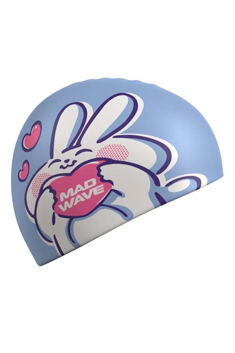 Шапочка для бассейна Mad Wave Rabbit heart M0574 11 0 00W купить по ...