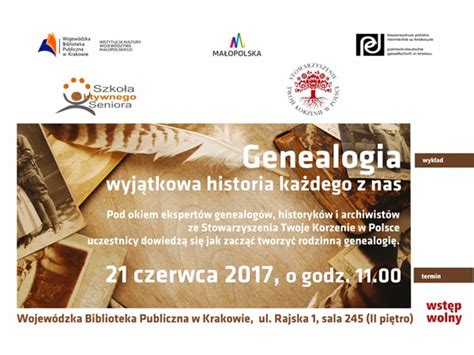 Stowarzyszenie Twoje Korzenie W Polsce Genealogia Wyj Tkowa