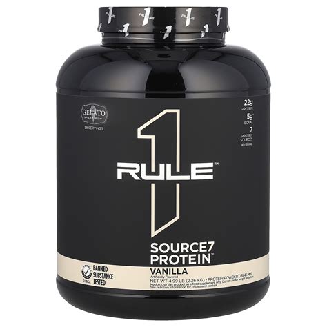 Rule One Proteins Source Protein Powder Drink Mix Vanilla Lb