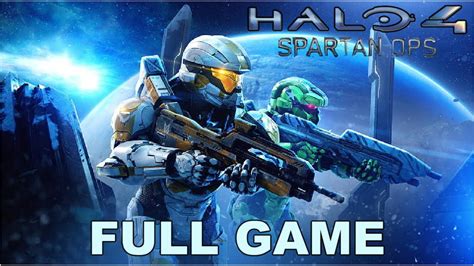 Halo 4 Spartan Ops Co Op Full Walkthrough 60 Fps Youtube