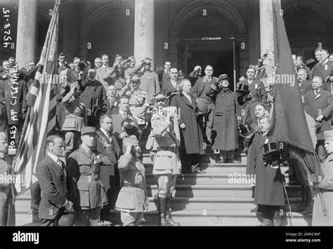 Poles At City Hall Photograph Shows Polish Pianist And Composer Ignacy