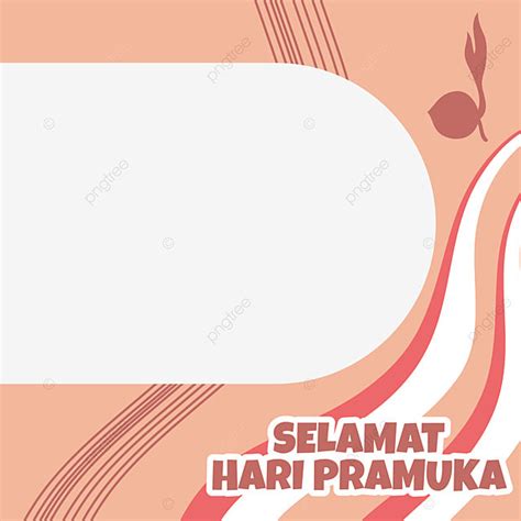 Twibbon Selamat Hari Pramuka Indonesia 14 Agustus PNG Twibbon Selamat