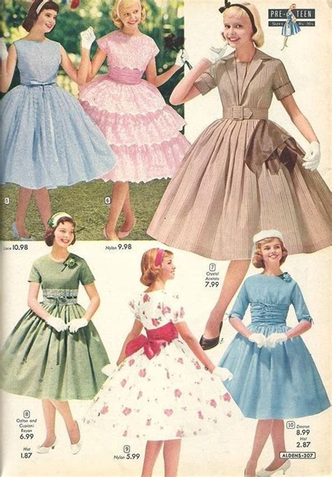 Aldens Catalog S Sixties Fashion Retro Fashion Vintage Dresses