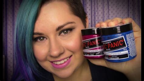 Review Manic Panic Atomic Turquoise And Hot Hot Pink YouTube