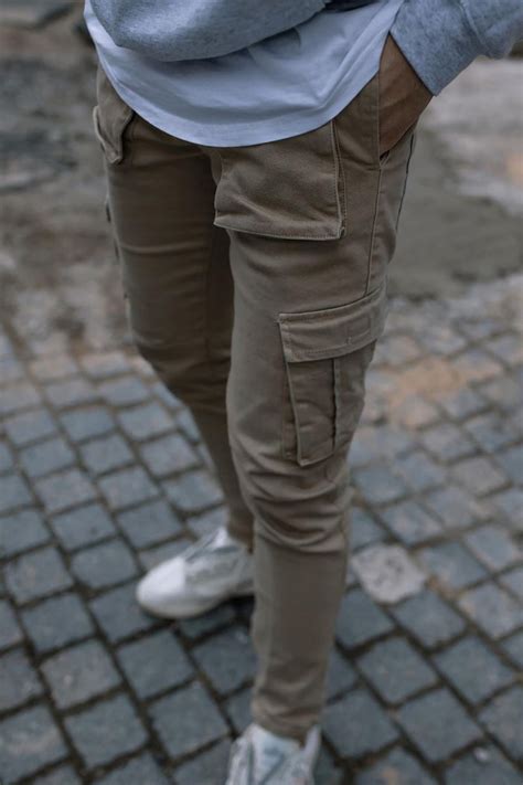 Hunter Cargo Pants Khaki Fashion Nova Mens Pants Fashion Nova