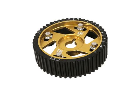 Brian Crower Adjustable Cam Gears Gold Anodize Toyota Jzgte Jzge