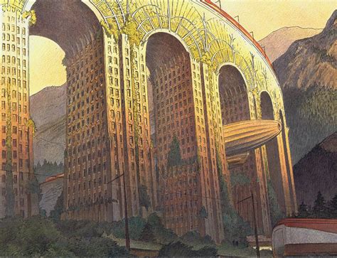 Bridge Houses Fran Ois Schuiten Beno T Peeter