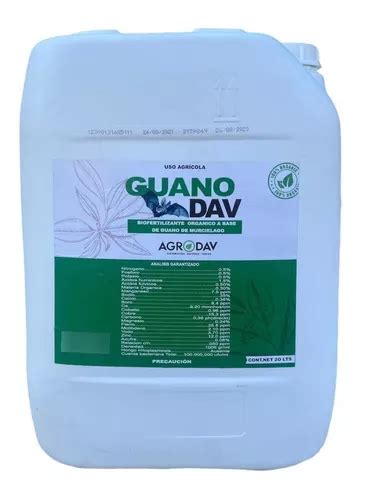 Fertilizante 100 Organico Guano De Murciélago 10 Lts Meses sin interés