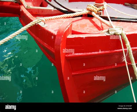 Restored Traditional Fishing Boat On Hi Res Stock Photography And