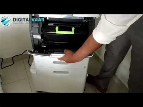 Lexmark Xm Cambiar Toner Y Unidad De Imagen Youtube