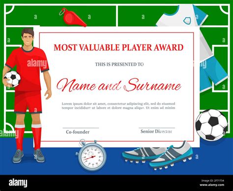 Most Valuable Player Award Template