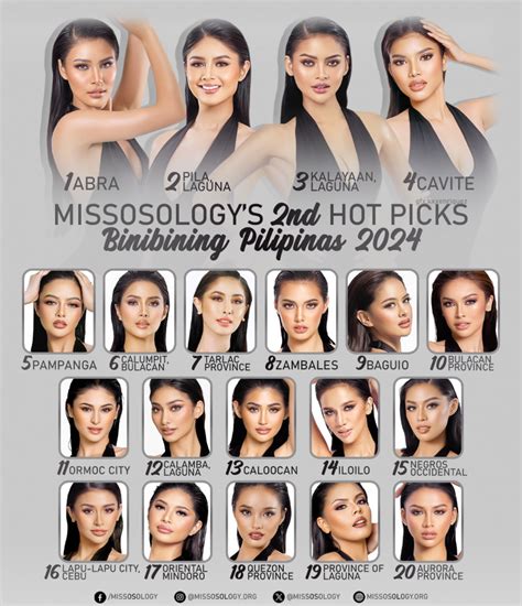 Bb Pilipinas Nd Hot Picks Missosology