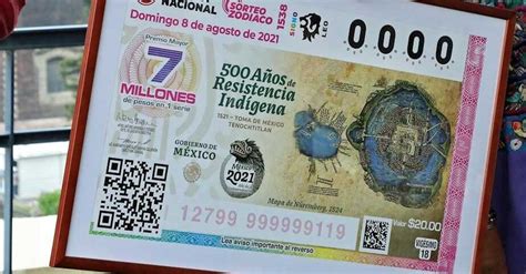 Lotería Nacional de México lanza billete conmemorativo por los 500 años