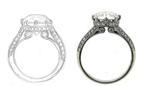 Engagement Ring Sketch At Explore Collection Of