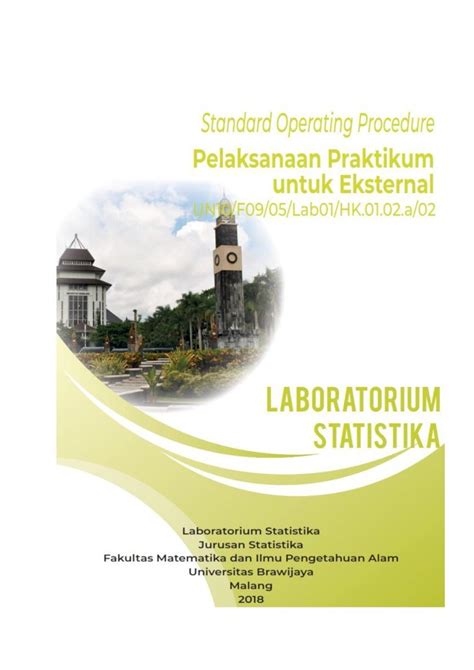 PDF Standard Operating Procedure 1 Laboran Adalah Tenaga