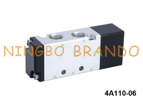 4A110 06 Airtac Type Pneumatic Air Pilot Valve 5 Way