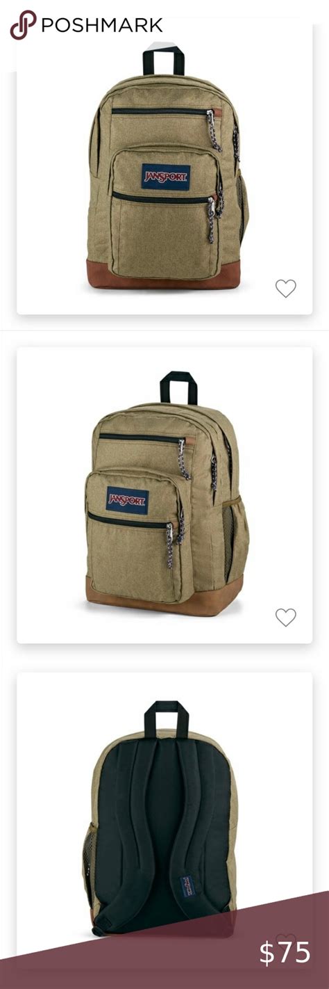 Jansport Cool Student Army Green Letterman Backpack Unisex Lettermen