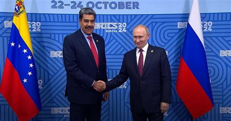 Putin Se Reuni Con Maduro Venezuela Est Preparada Para Seguir