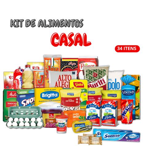 Mcb Kit Alimentos Cesta Basica Casal R