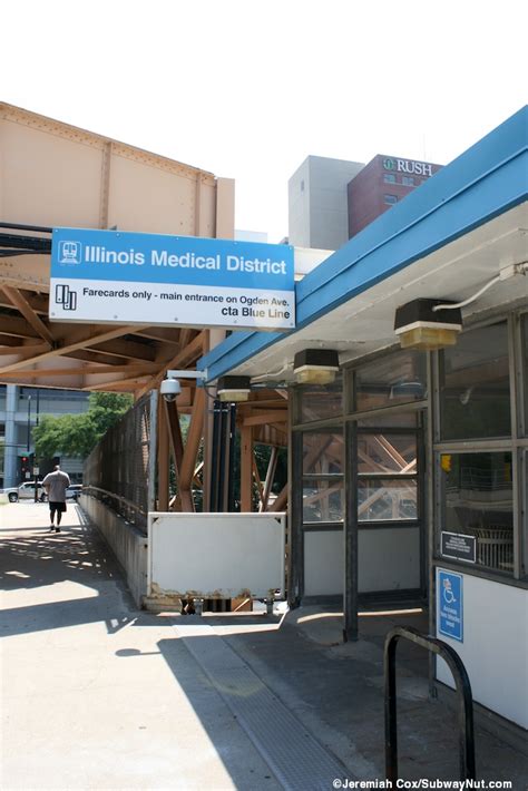 Illinois Medical District - CTA Blue Line - The SubwayNut