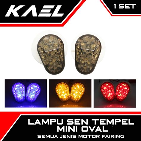 Jual Lampu Sein Tempel Mini Led Untuk Semua Jenis Motor Fairing Ninja