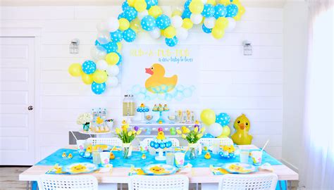 Duck Themed Baby Shower Fun