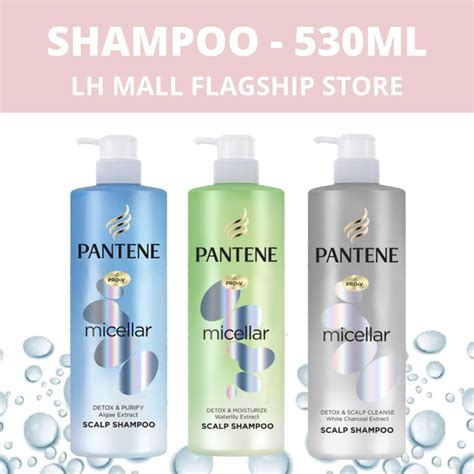 Pantene Shampoo Ml Micellar Detox Purify Moisturize Scalp