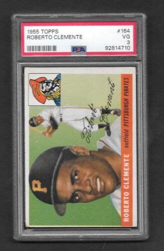 Topps Baseball Roberto Clemente Rc Vg Psa Ebay