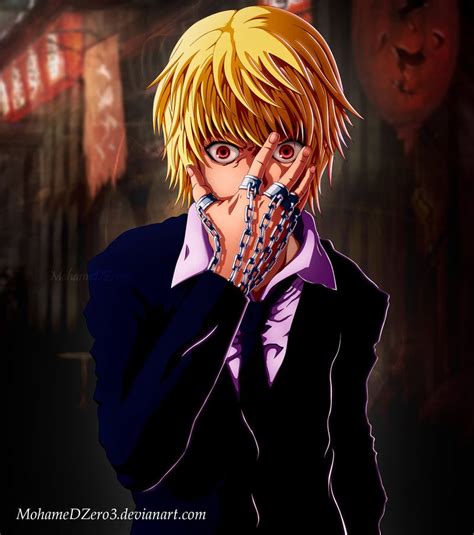 Kurapika Hxh Coloring By Mohamedzero3 On Deviantart Hunter Anime