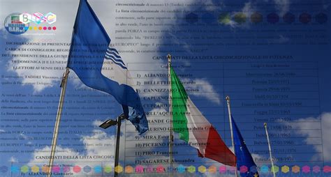 ELEZIONI È DI FORZA ITALIA LA PRIMA LISTA PRESENTATA