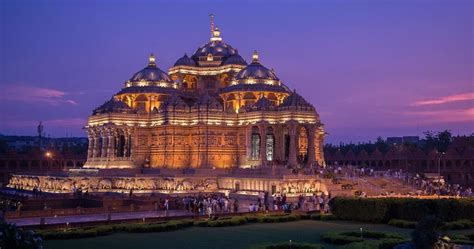 Akshardham Temple Delhi Attractions Architecture Visiting Time