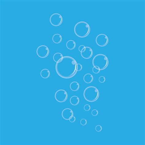 natural realistic bubble design template  vector art  vecteezy
