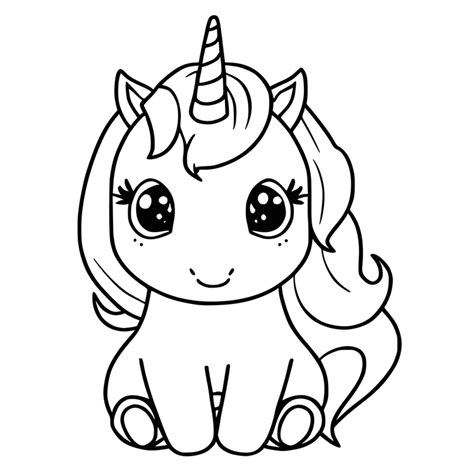 Desenho De Unicórnio Para Copiar