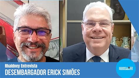 Manhã na Clube entrevista desembargador Erik Simões TJPE YouTube