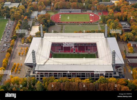 Luftaufnahme, RevierEnergieStadion, 1. FC Köln, Rhein-Energie-Stadion ...