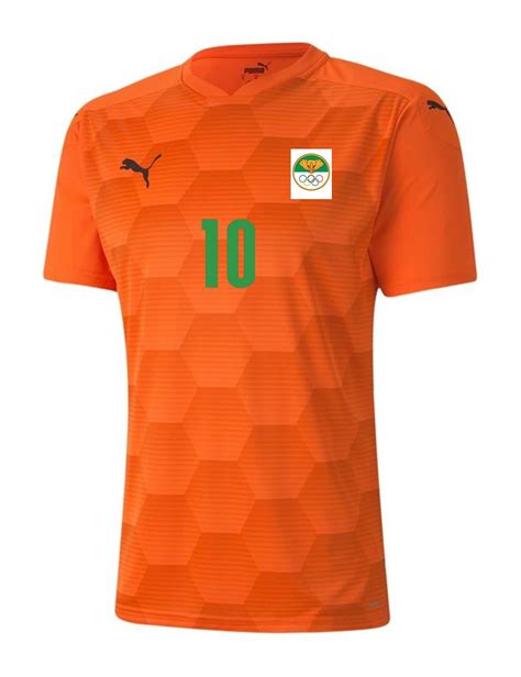 Ivory Coast Olympics 2021 Home Kit