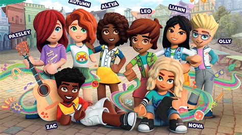 Lego Friends Relaunching In With New Characters Logo