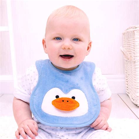 Penguin Newborn 100 Cotton Baby Bib Bathing Bunnies Bathing Bunnies