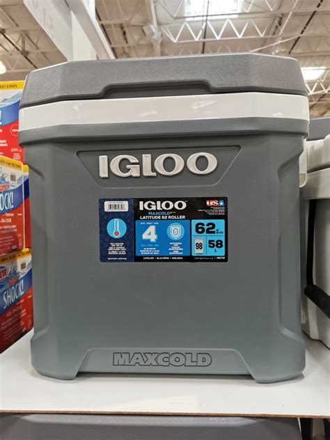 Costco 2622043 Igloo Maxcold Latitude 62qt Rolling Cooler Costcochaser