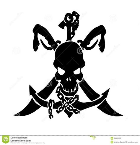 22 best Pirate Flag And Skull Tattoo Designs images on Pinterest ...