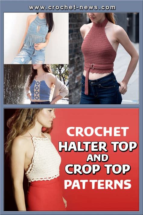 37 Crochet Halter Top And Crop Top Patterns Crochet News