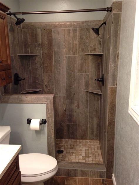 Rustic Walk In Shower Best Bathroom Designs Shower Tile Designs