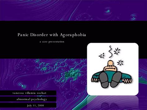 Panic Disorder With Agoraphobia PPT