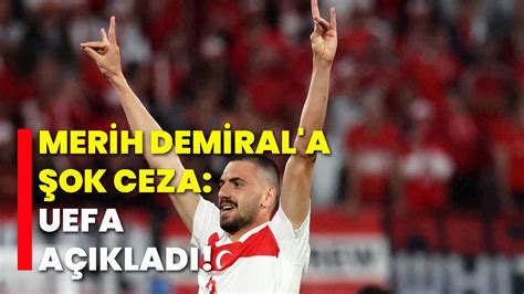 Merih Demiral a şok ceza uefa açıkladı Afyon Haber Odak Gazetesi Son