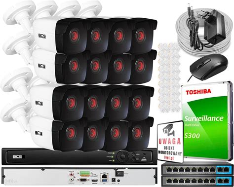 Zestaw Do Monitoringu Oferta Monitoringu 16X Kamera 5 Mpx Bcs V